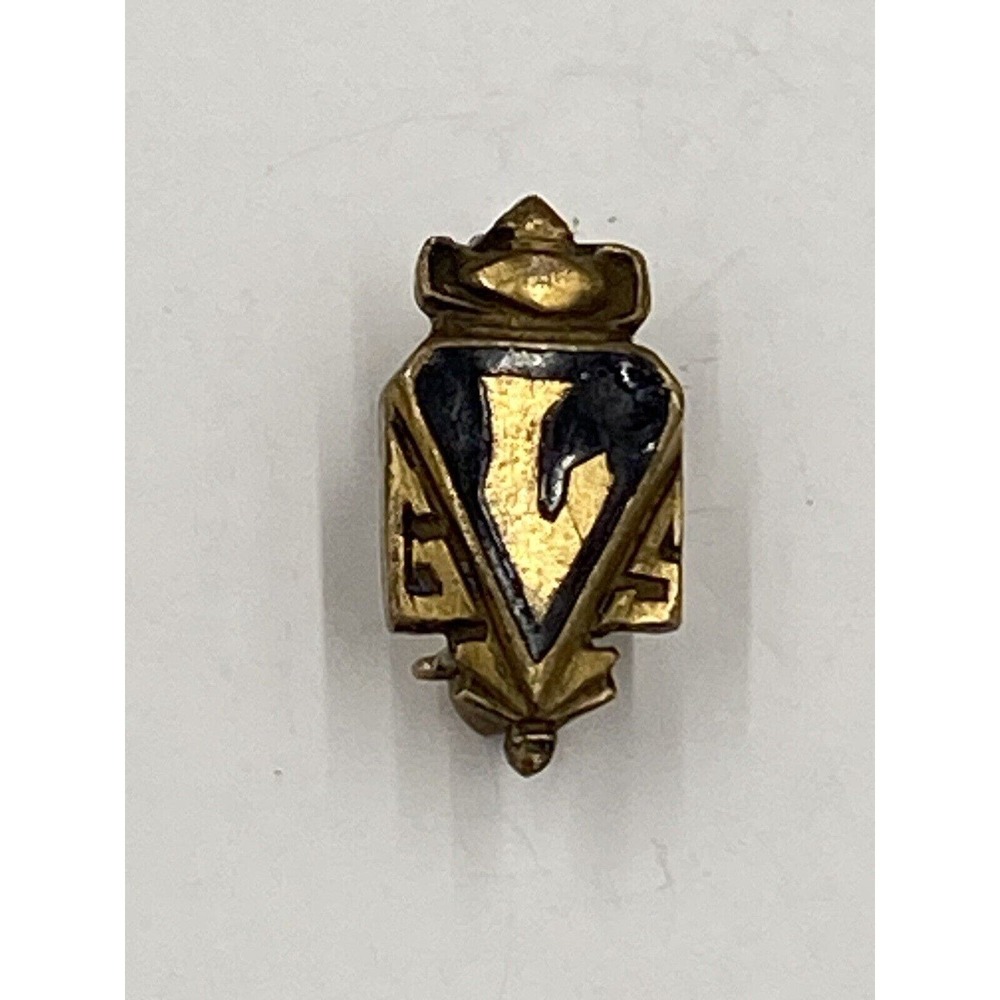 RARE Vintage GLS Regal Style Lapel Pin Signed